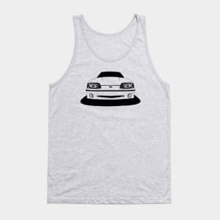 Ford Mustang GT (fox body) - front stylized Tank Top